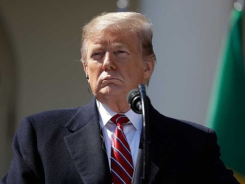 File picture. President Donald Trump declared Thursday that the United States should recognise Israel's authority over the long-disputed Golan Heights.