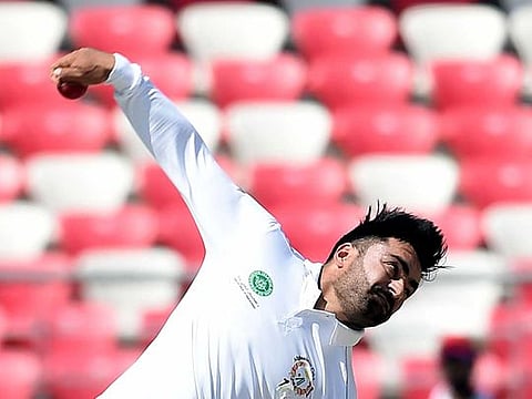 Afghanistan captain Rashid Khan had been an instrumental figure in winning the Test against Bangladesh.