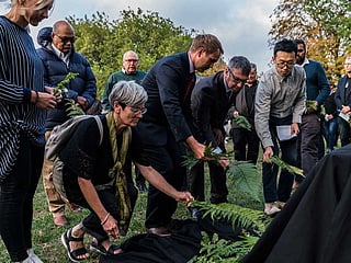 One week after mosque terror attack, celebration trumps pain at Christchurch funeral