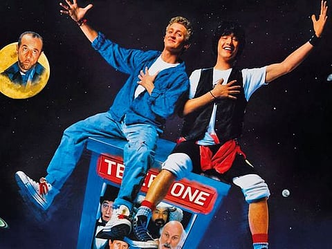 Alex Winter and Keanu Reeves.