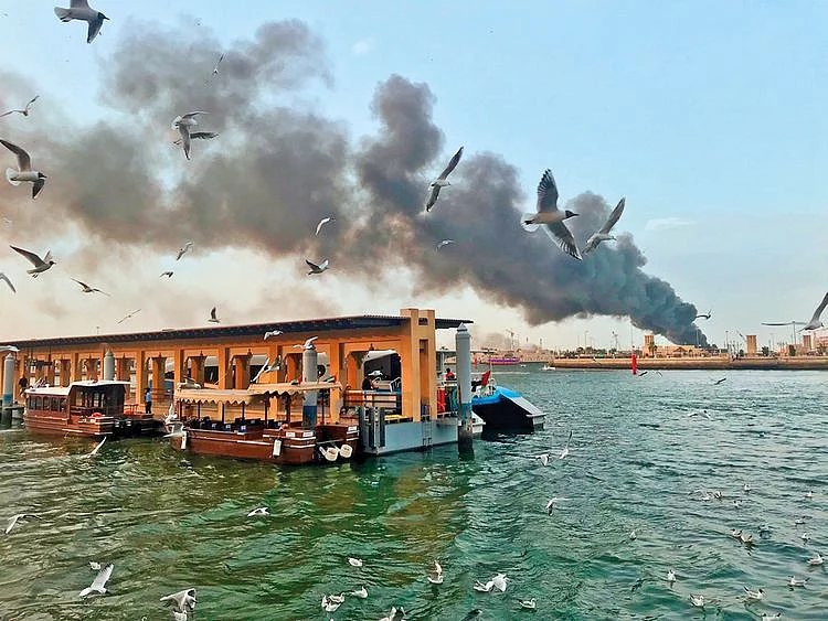 190322 dhow fire
