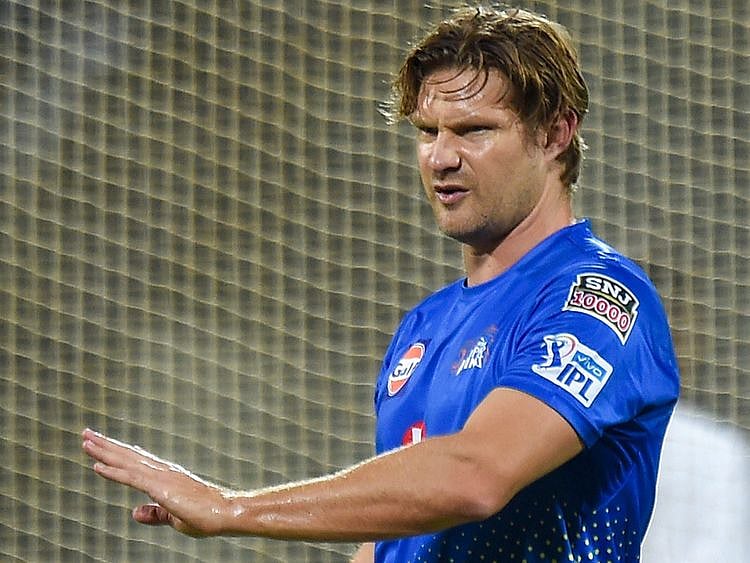 Chennai Super Kings (CSK) player Shane Watson