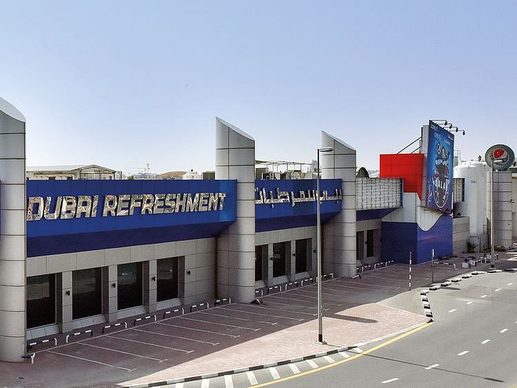 Dubai Refreshments factory at Al Quoz