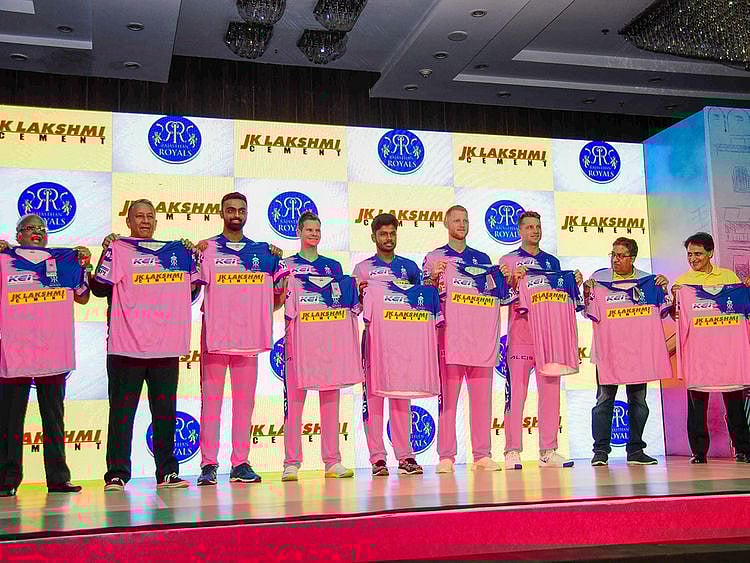 Rajasthan Royals players