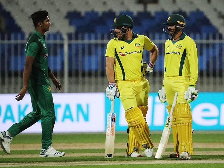 Aaron Finch in sharjah