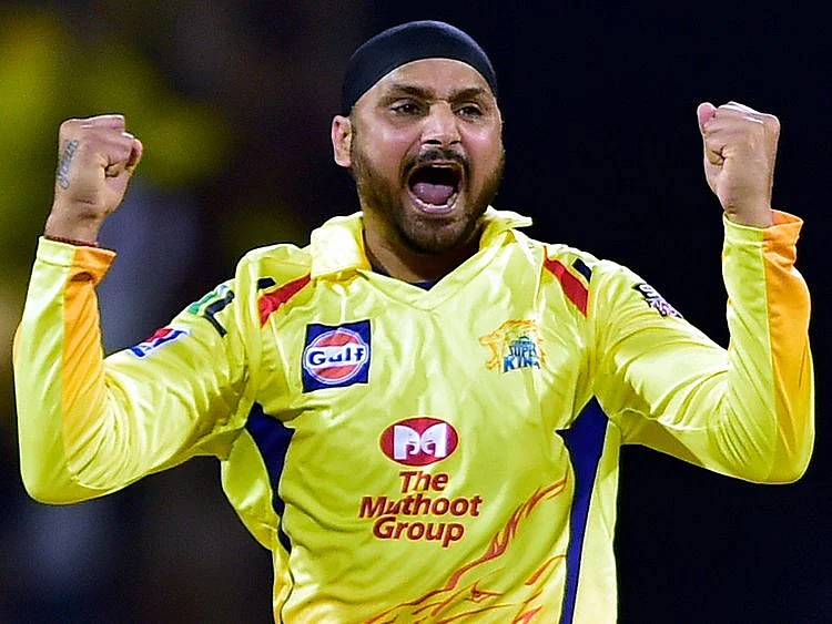Chennai Super Kings player Harbhajan Singh