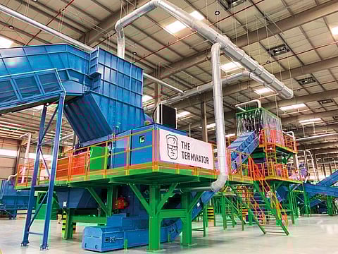 The facility represents one of the largest foreign direct investments in the field of environmental management  to date in the UAE.