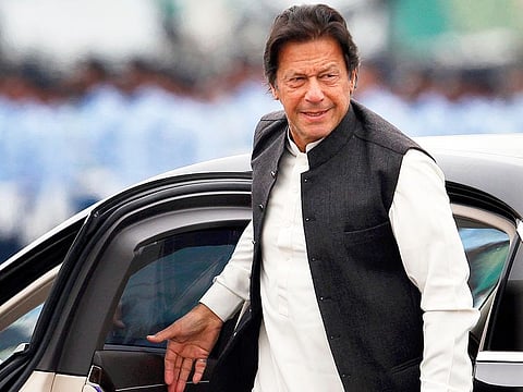 Pakistani Prime Minister Imran Khan. 