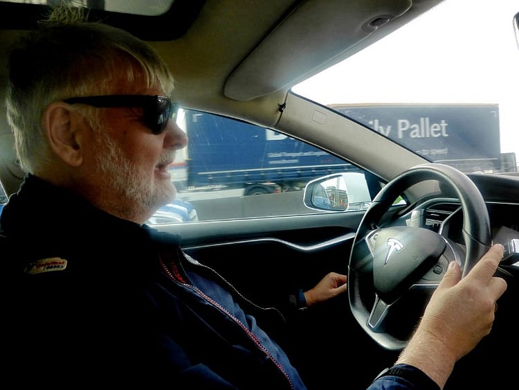 Taxi driver Trond Soemm