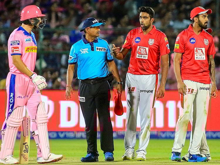 Jos Butler reacts after being Mankaded by R Ashwin