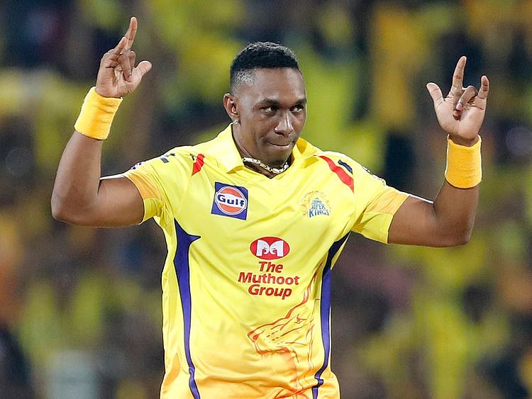 Chennai Super Kings' Dwayne Bravo