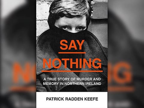 'Say Nothing' book cover
