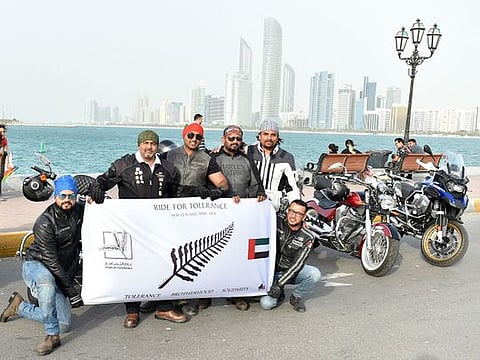 Abu Dhabi-based Indians are going on a ‘Tolerance Bike ride ‘ from Christchurch to Auckland in New Zealand.