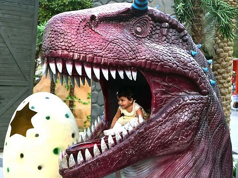 Whet your curiosity for prehistoric creatures at Dinosaur Park 