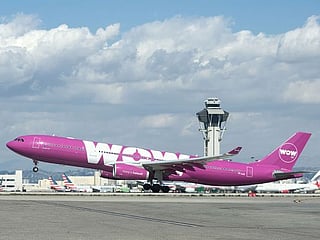 Thousands of passengers stranded as loss-making budget carrier Wow Air suspends all flights 