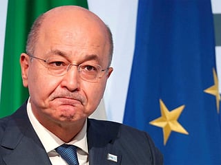 Iraqi President Barham Salih submits resignation