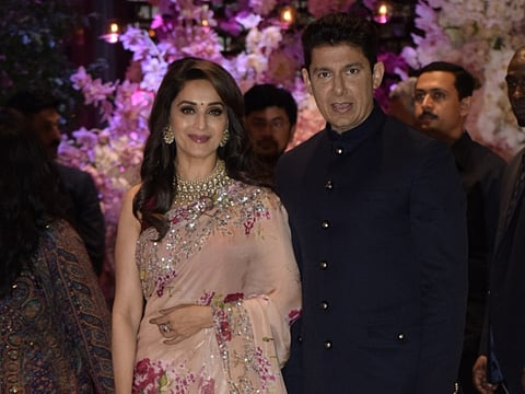 Madhuri Dixit Nene with her husband Sriram Nene