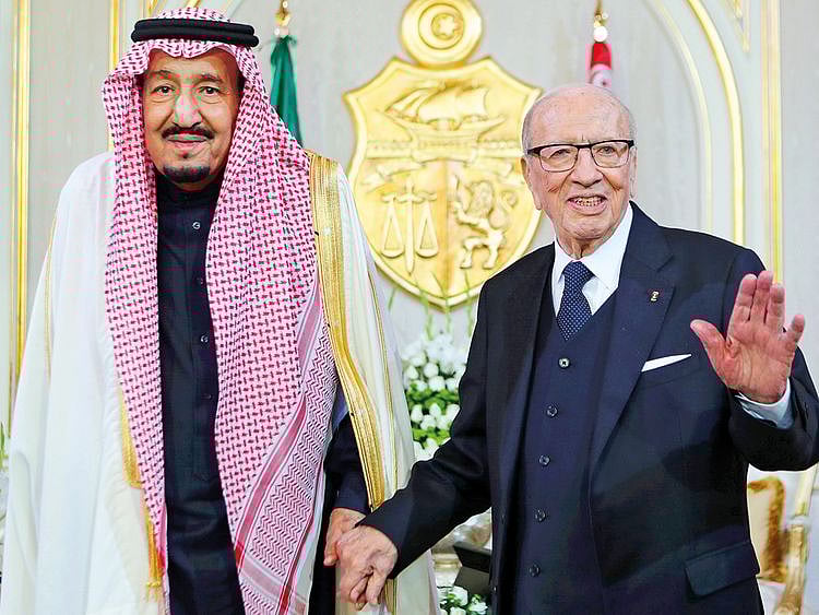 Tunisian President Beji Qaid Al Sebsi