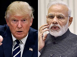 Trump said he would be speaking with India's Prime Minister Narendra Modi "in the upcoming weeks."