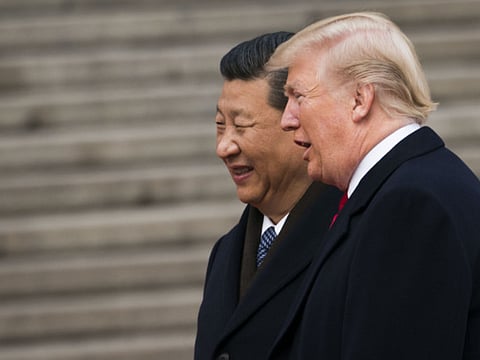 US President Donald Trump and President Xi Jinping of China