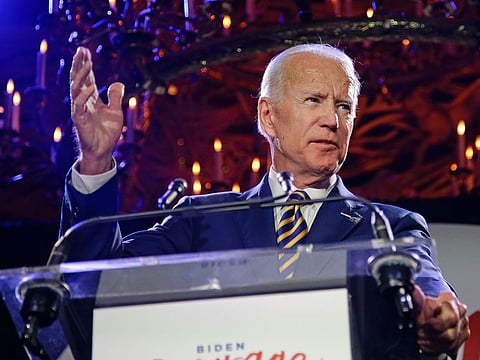 Former US Vice President Joe Biden  