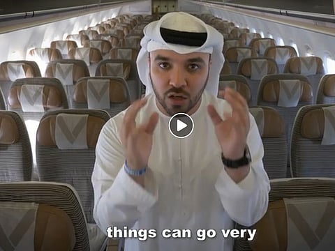 Screengrab from the video