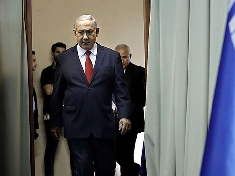 Israeli Prime Minister Benjamin Netanyahu 