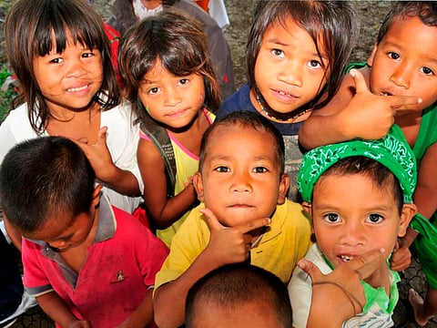 Filipino children: There are an estimated 14.7 Filipino children ages 5 to 11 throughout the archipelago. File photo