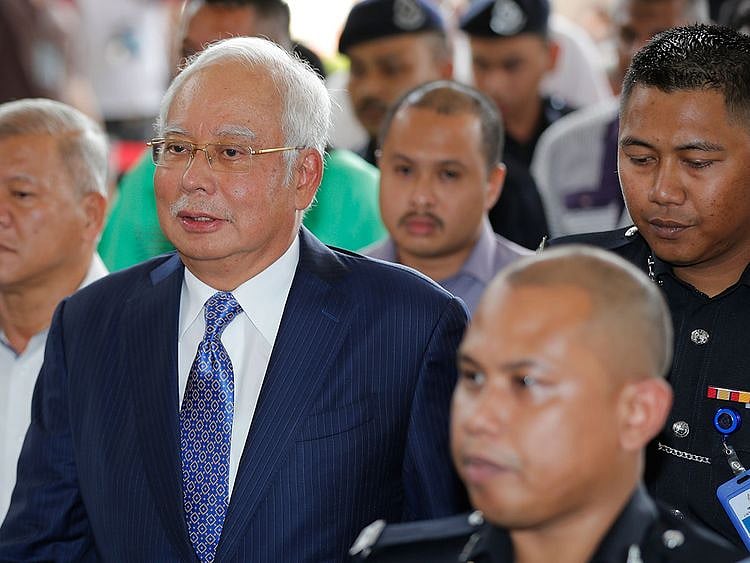 Former Malaysian Prime Minister Najib Razak