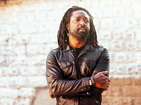 Marlon James in the Baychester neighbourhood of the Bronx, New York
