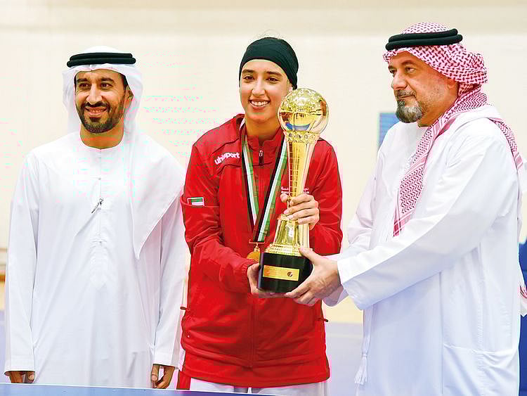 The Sharjah Women's Sports Club team