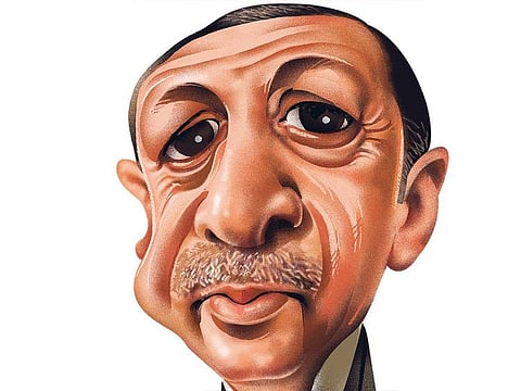 President Erdogan oversees a nation that he has increasingly brought under his autocratic rule 