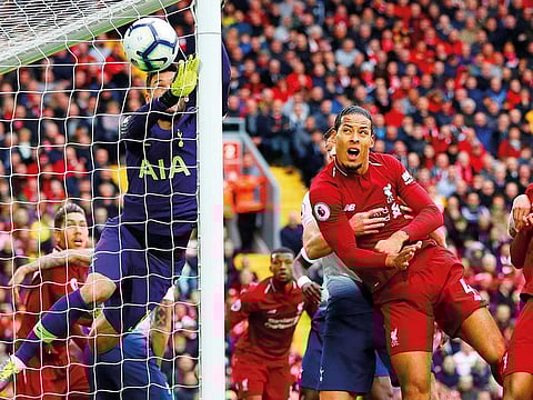 Liverpool's Virgil van Dijk.