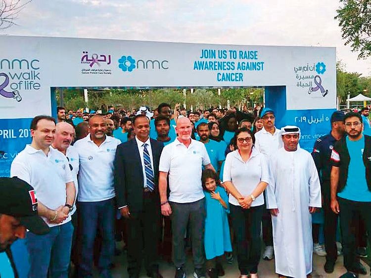 Participants in the Walk of Life