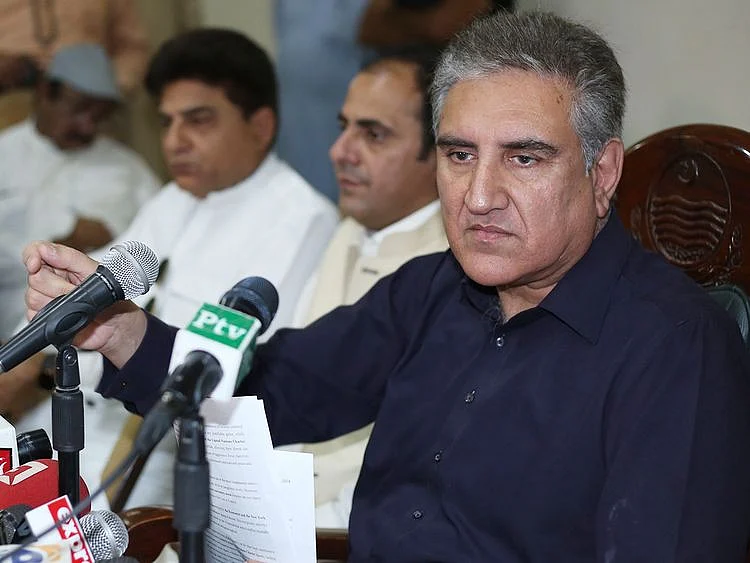 Pakistan's Foreign Minister Shah Mahmood Qureshi