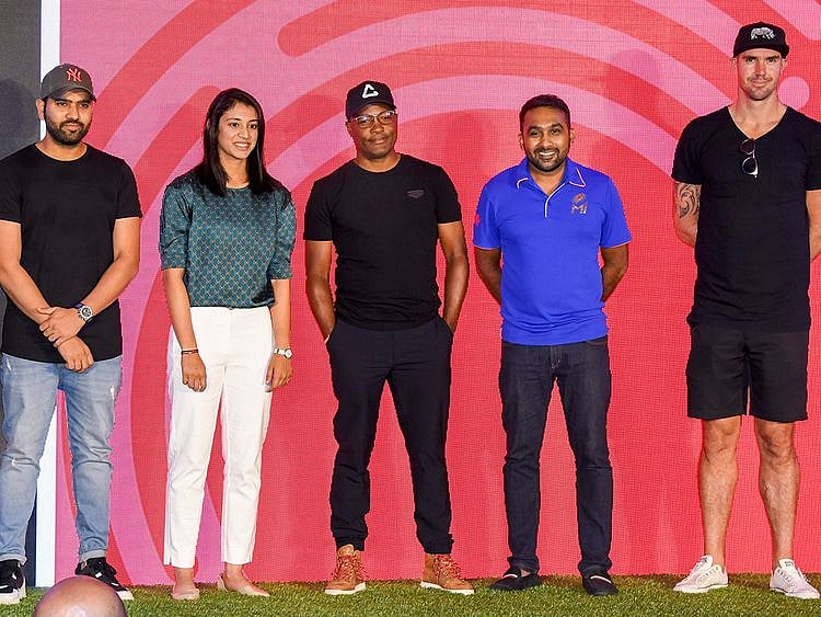 Cricketers Rohit Sharma, Smriti Mandhana, Brian Lara