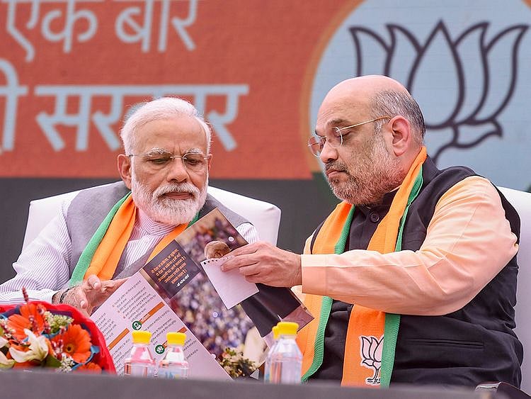 Prime Minister Narendra Modi and BJP President Amit Shah