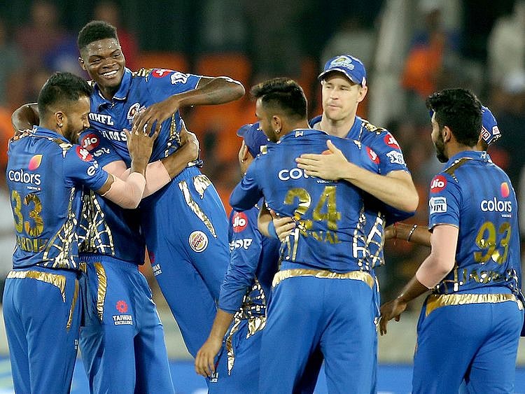 Mumbai Indian's team members