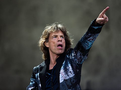 Rolling Stones singer Mick Jagger 
