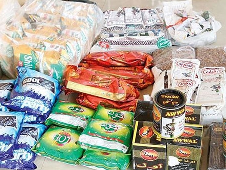 Paan confiscated in UAE