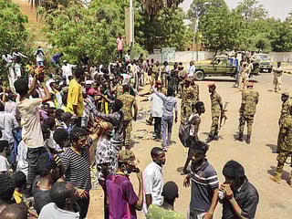 Sudan protests peaceful as army support grows