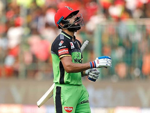 Royal Challengers Bangalore captain Virat Kohli