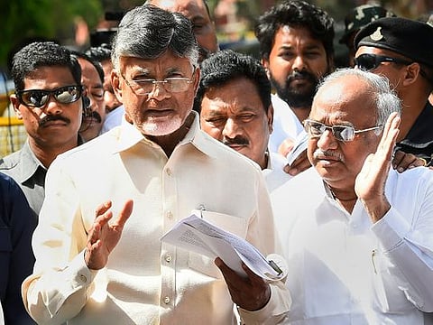 Andhra Pradesh Chief Minister and Telugu Desam Party President N Chandrababu Naidu 
