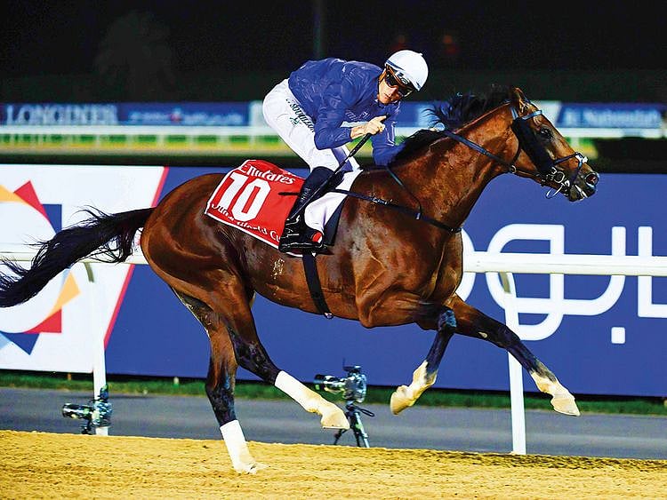 Thunder Snow, ridden by Christophe Soumillon