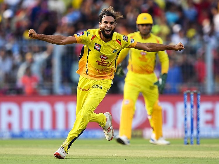 Chennai Super Kings' Imran Tahir