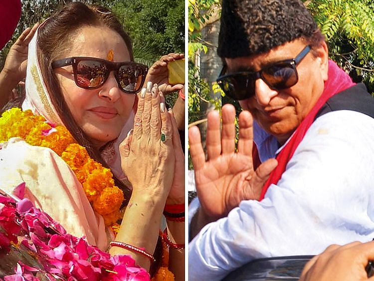 Jaya Prada and Azam Khan