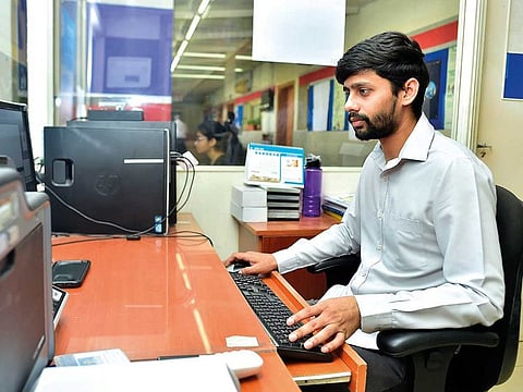 IHS graduate Shekar Behwal works at the school’s ICT and is pursuing his BBA degree from American College of Dubai.