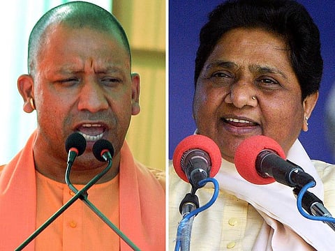 Yogi Adityanath and Mayawati
