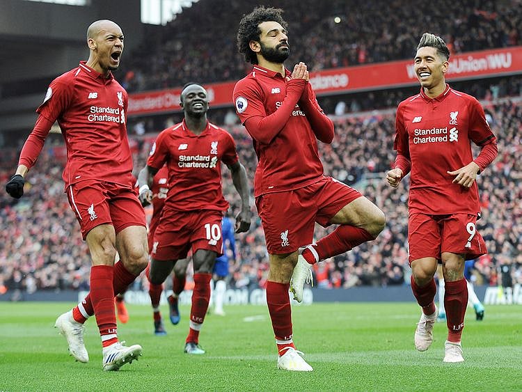 Liverpool's Mohamed Salah