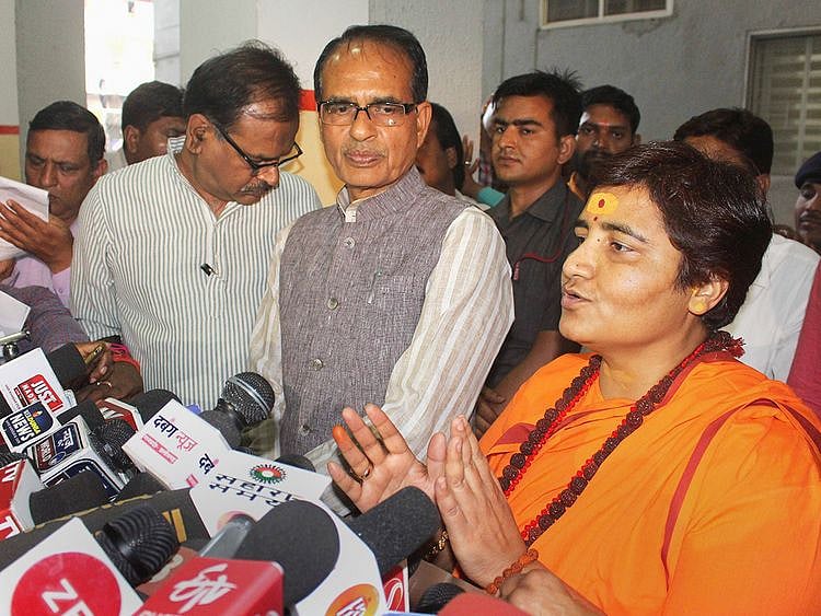 BJP candidate for Bhopal Lok Sabha seat Sadhvi Pragya Singh Thakur